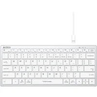 Клавиатура A4Tech Fstyler FBX51C (серебристый/белый) фото 1